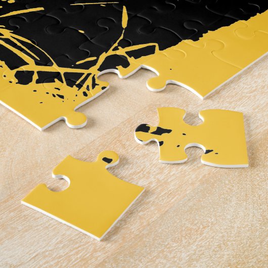 Panda Pop Art Legpuzzel (Zijkant)