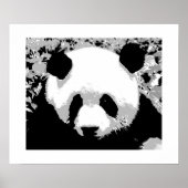 Panda Pop Art Poster Print - Panda Posters (Voorkant)