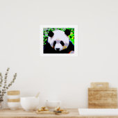 Panda Pop Art Poster Print - Panda Posters (Keuken)