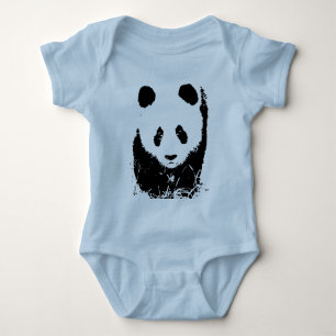 Panda Pop Art Romper