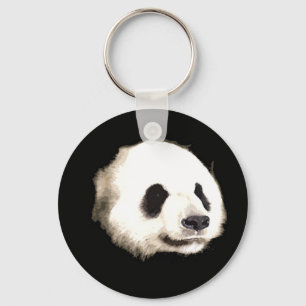 Panda Pop Art Sleutelhanger