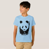Panda Pop Art T-shirt (Voorkant volledig)