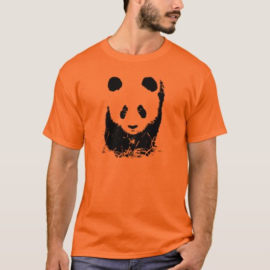 Panda Pop Art T-shirt (Voorkant)