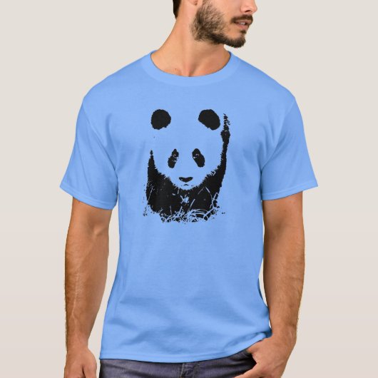 Panda Pop Art T-shirt (Voorkant)