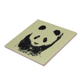 Panda Pop Art Tegeltje (Zijkant)