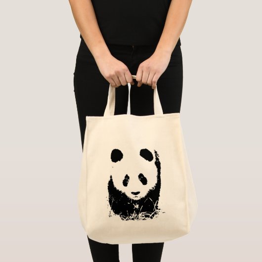 Panda Pop Art Tote Bag (Voorkant (product))