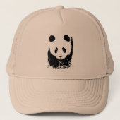 Panda Pop Art Trucker Pet (Voorkant)