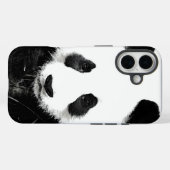 Panda Pop Art Zwart & Wit Case-Mate iPhone Case (Achterkant (horizontaal))