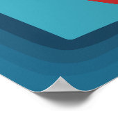 Panda pop kunst poster (Hoek)