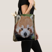 Panda Portret All Over Print Tas (Dichtbij)