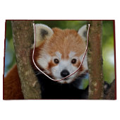 Panda Portret Gift Bag Groot Cadeauzakje (Voorkant)