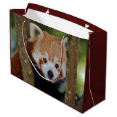 Panda Portret Gift Bag Groot Cadeauzakje (Achterkant Gekanteld)