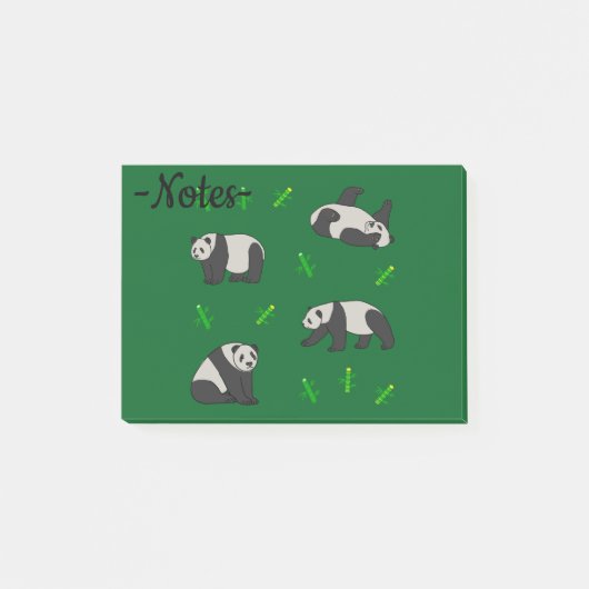 Panda Post-it® Notes (Voorkant)