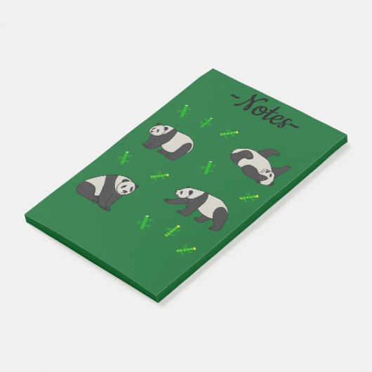 Panda Post-it® Notes (Schuin)