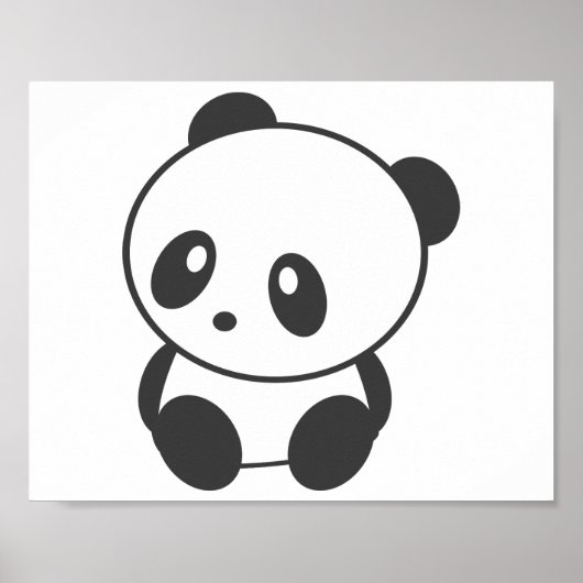Panda poster (Voorkant)