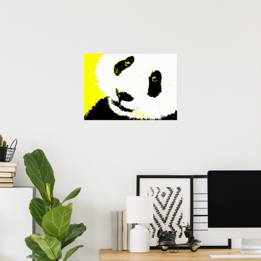 panda. poster (Thuiskantoor)