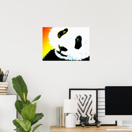 panda. poster (Thuiskantoor)