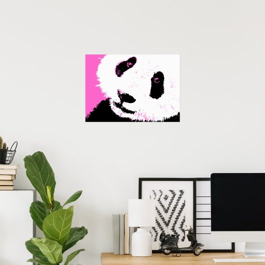panda. poster (Thuiskantoor)