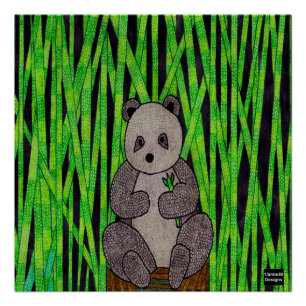 Panda - Poster afdrukken