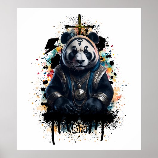 panda,poster,panda poster,cool, poster (Voorkant)