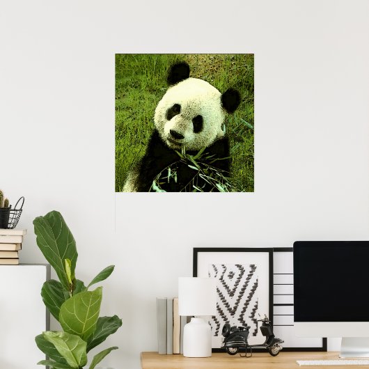 Panda-Poster - Panda-Posters Prints (Thuiskantoor)