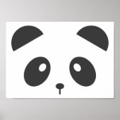 Panda-poster Poster (Voorkant)