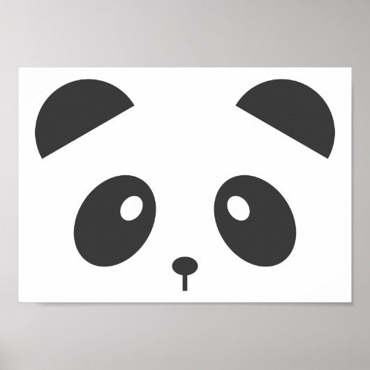 Panda-poster Poster (Voorkant)