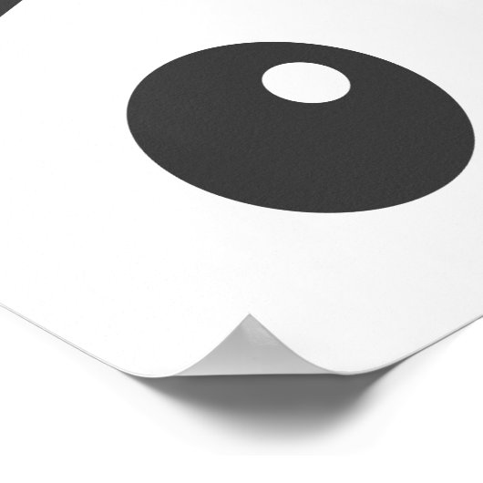 Panda-poster Poster (Hoek)