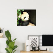 Panda Poster voor schilderen (Thuiskantoor)