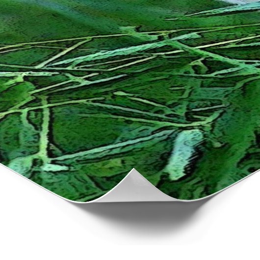 Panda Posters Prints - Panda Eating Leaves Poster (Hoek)