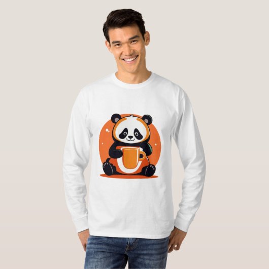 Panda Power T-shirt (Voorkant volledig)