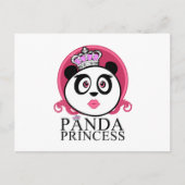 Panda Princess Briefkaart (Voorkant)