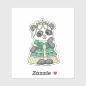 Panda Princess Sticker (Vel)