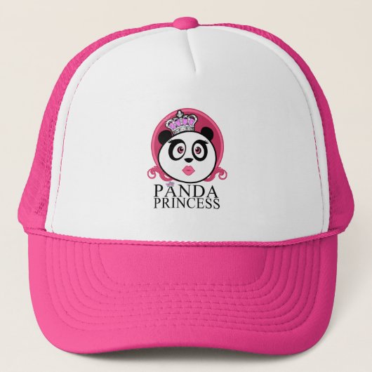 Panda Princess Trucker Pet (Voorkant)
