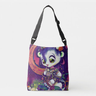 Panda Princess Violet Dreams- Crossbody Tas