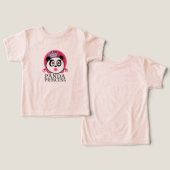 Panda Prinses Schattige Panda Koningin (Ontwerp Voorkant & Achterkant)