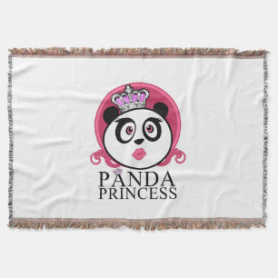 Panda Prinses Schattige Panda Koningin Deken