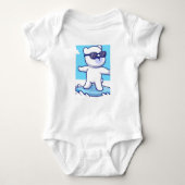 Panda Print Baby bodysuit (Voorkant)