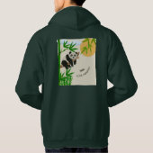 Panda Print Hoodie (Achterkant)