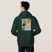 Panda Print Hoodie (Achterkant volledig)