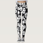 Panda print leggings (Voorkant)