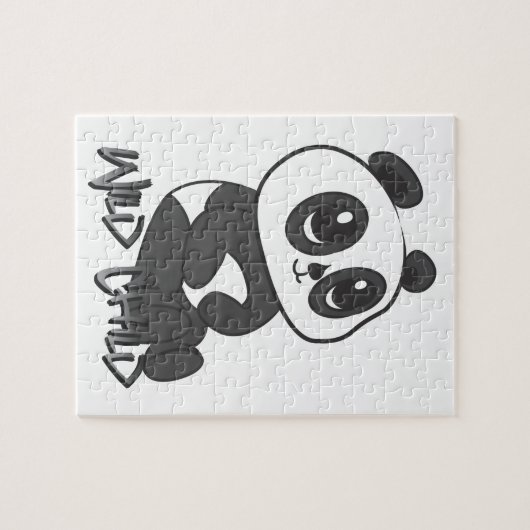 Panda puzzel (Horizontaal)