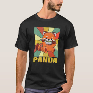 Panda Quote voor een Red Panda Expert T-shirt