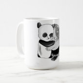 Panda Rabbit Love Koffiemok (Voorkant links)