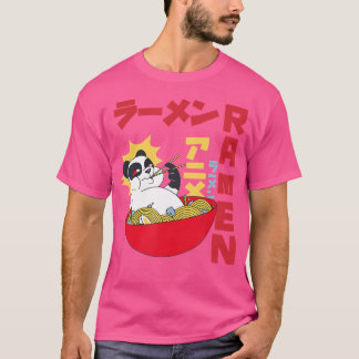 Panda Ramen Anime Noodles Kawaii Japan Sk T-shirt