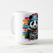 Panda Rapper Koffiemok (Voorkant links)