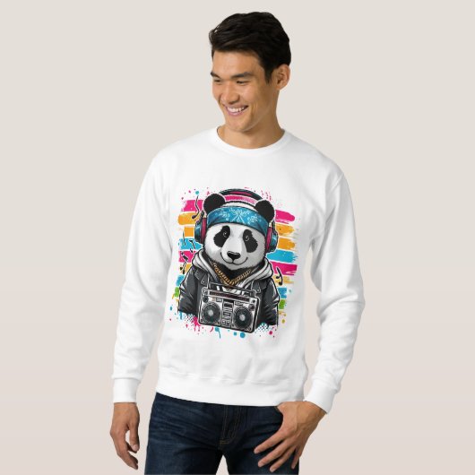 Panda Rapper Trui (Voorkant volledig)