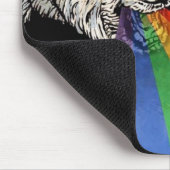 panda-regenboog muismat (Hoek)