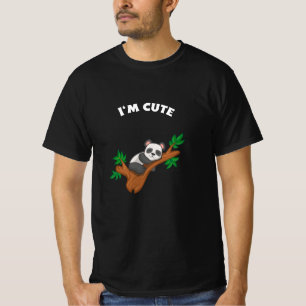 Panda-relaxen - Ik ben Cute T-shirt