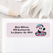 Panda Return Address Labels (Insitu)